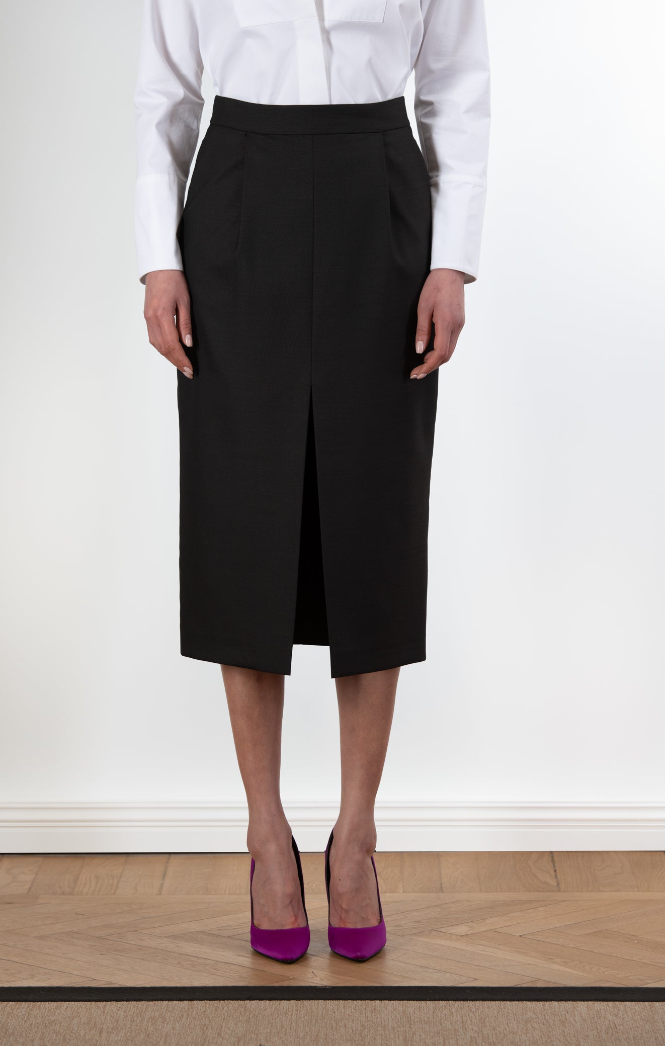 EMMA Tailored Midi Skirt