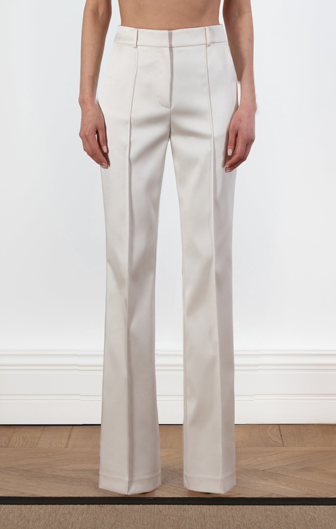 PINO Satin Straight Leg Trouser