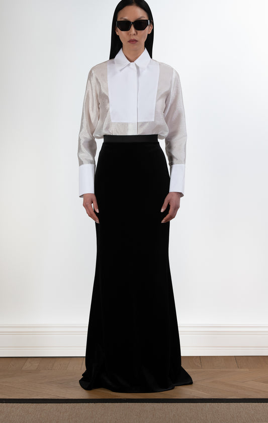 EZEKI Velvet Maxi Skirt