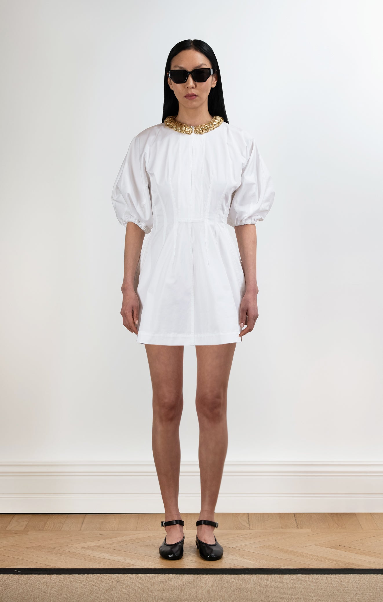 DAHLIA Cotton Mini Dress