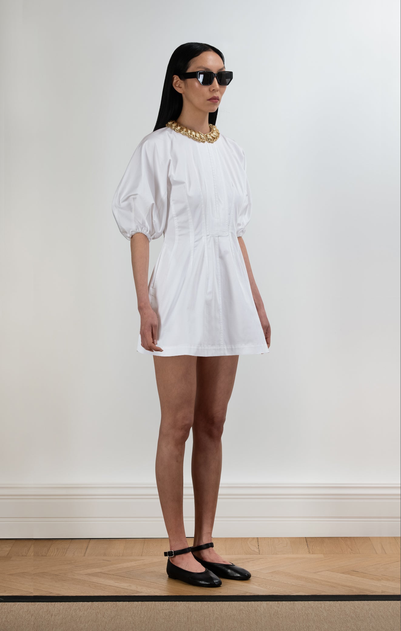 DAHLIA Cotton Mini Dress