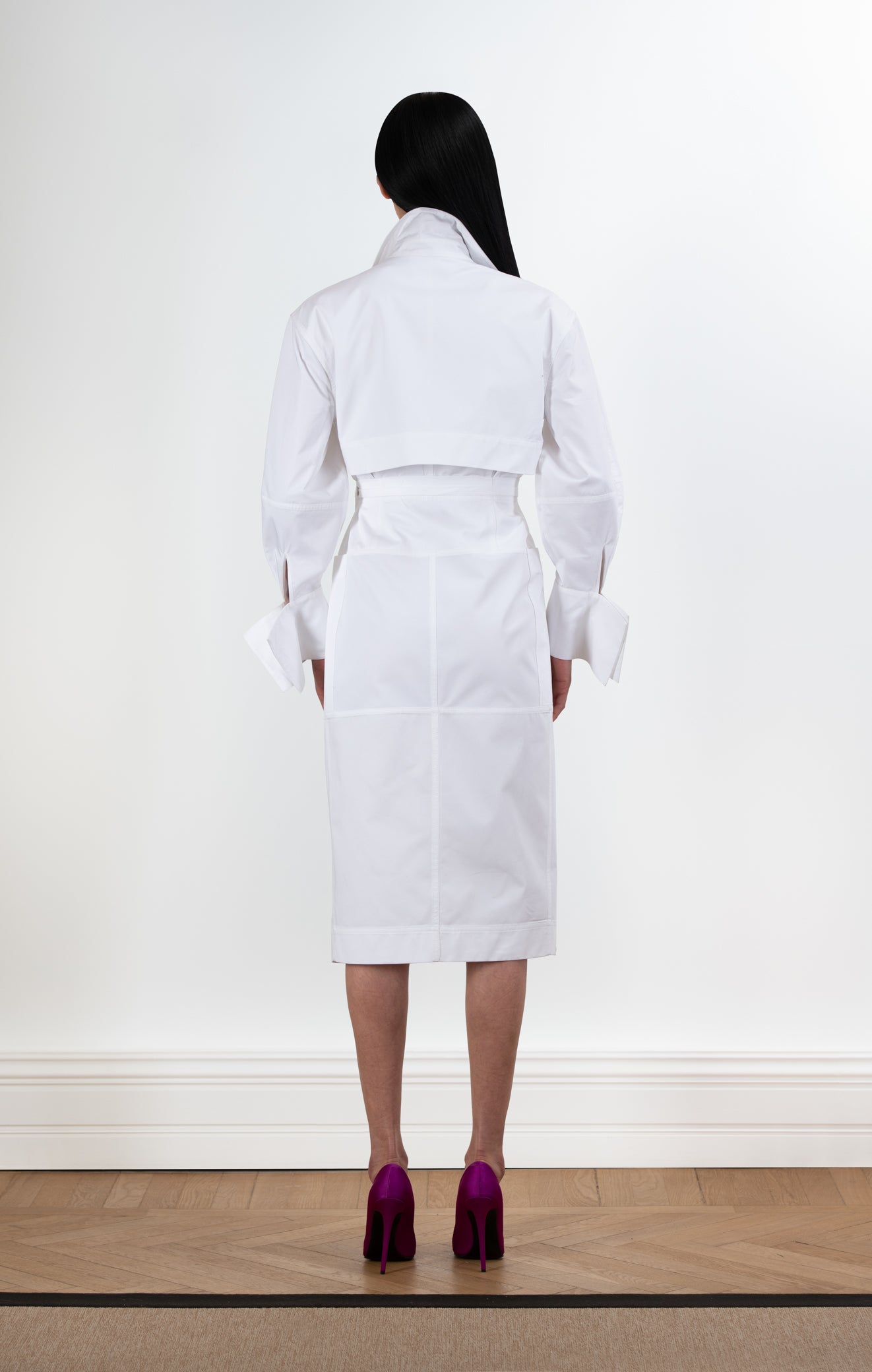 DELLA Cotton Wrap Dress