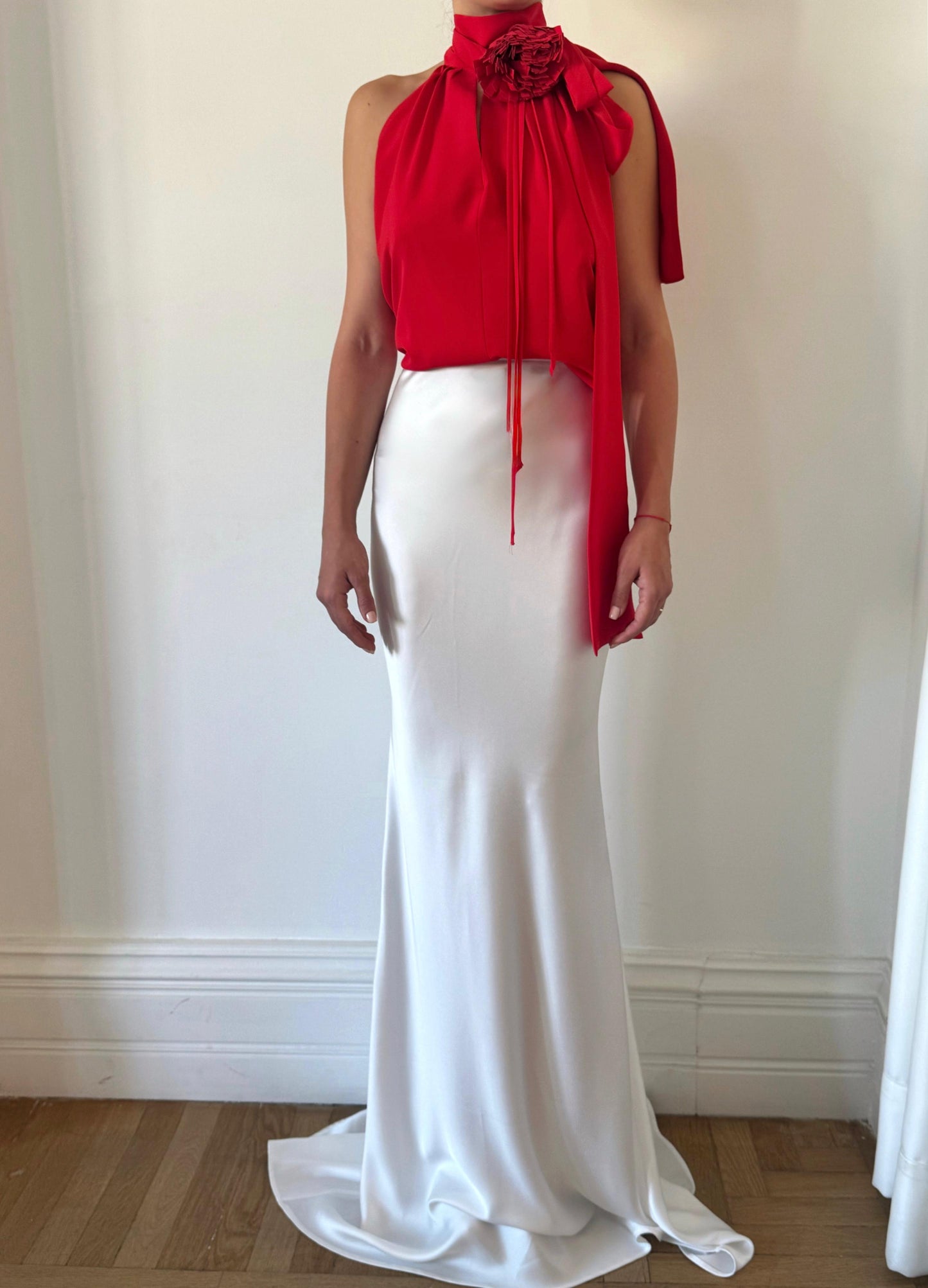 Margerite Bias Cut Skirt