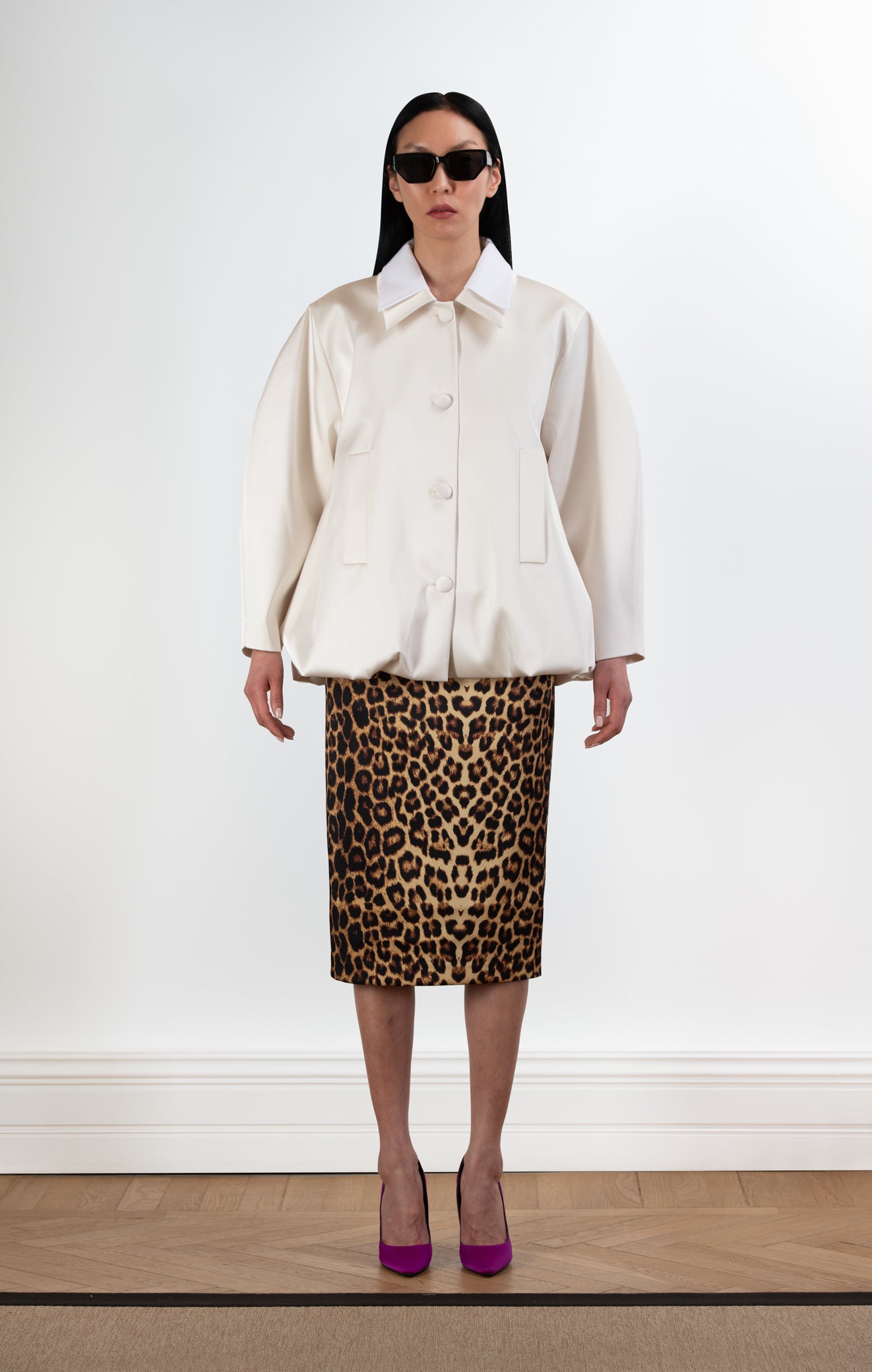 JOANNA Satin Jacket