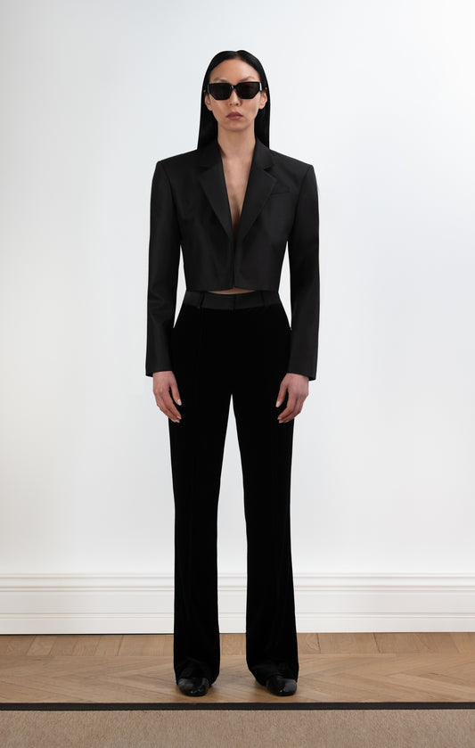 Tailored Cropped Jacket