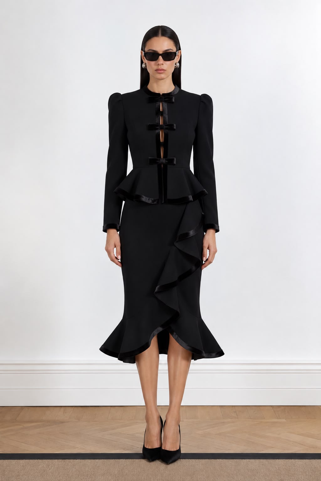 Marielle Crepe Jacket