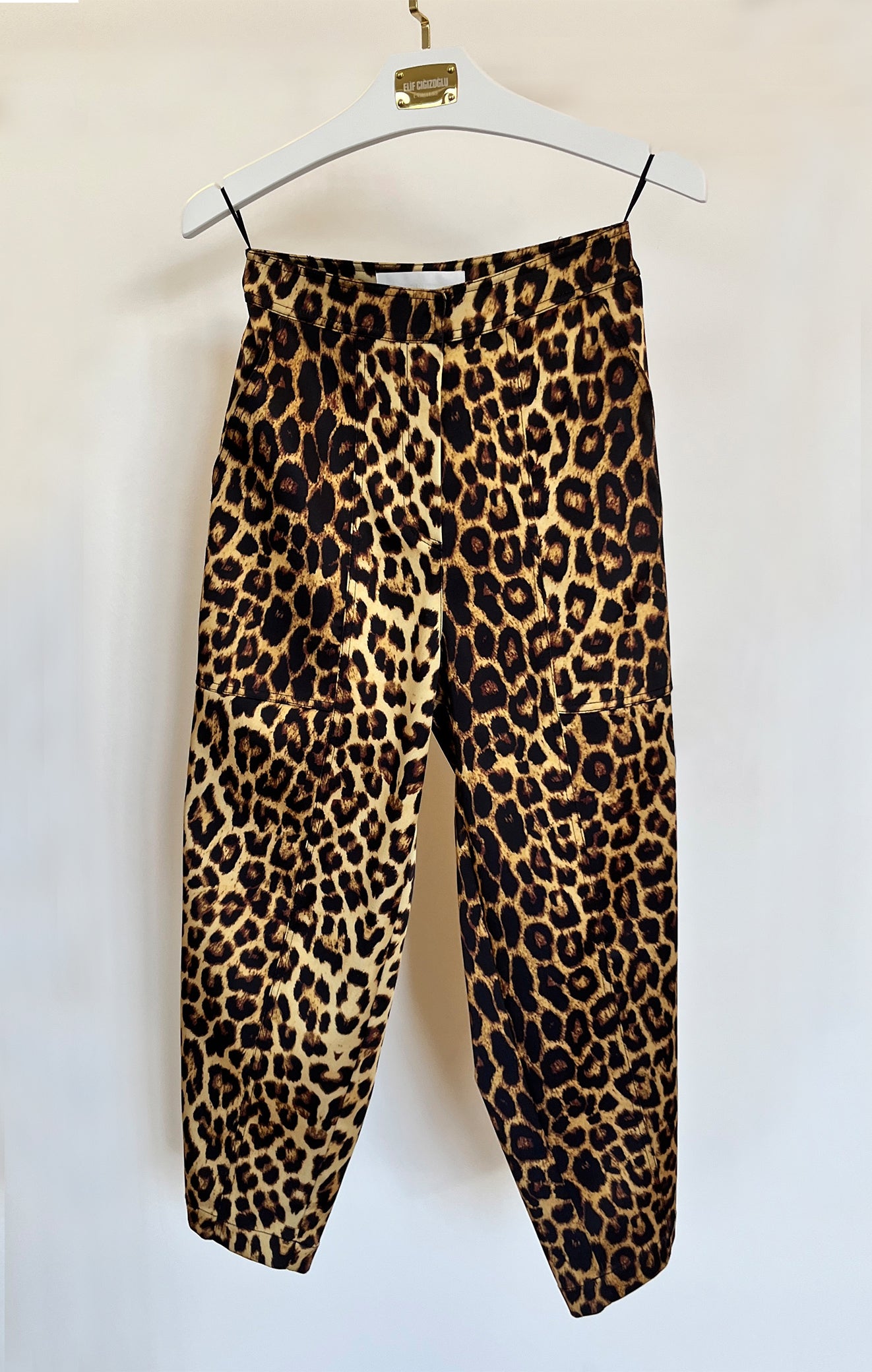 PAULA Satin Barrel Fit Trouser